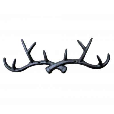 56702 - CAST IRON ANTLER HOOSK